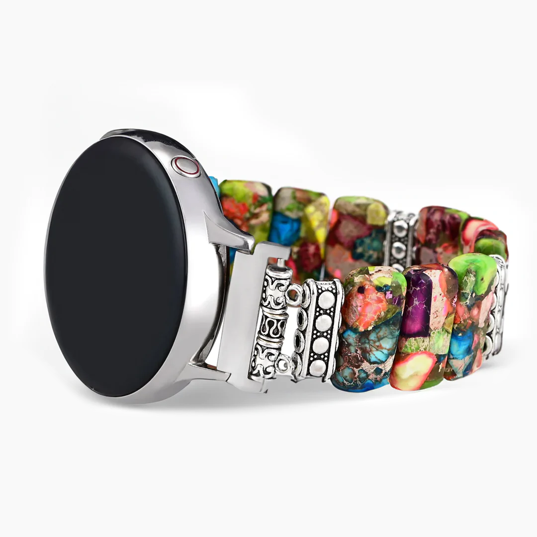 Chique Bloemen Samsung Galaxy Stretch Horlogeband