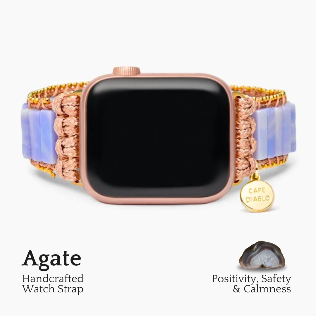 Plum Agate Apple Watch Band