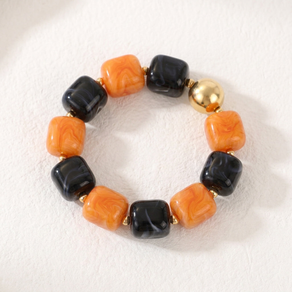 Pompoen Schemering Halloween-grove armband