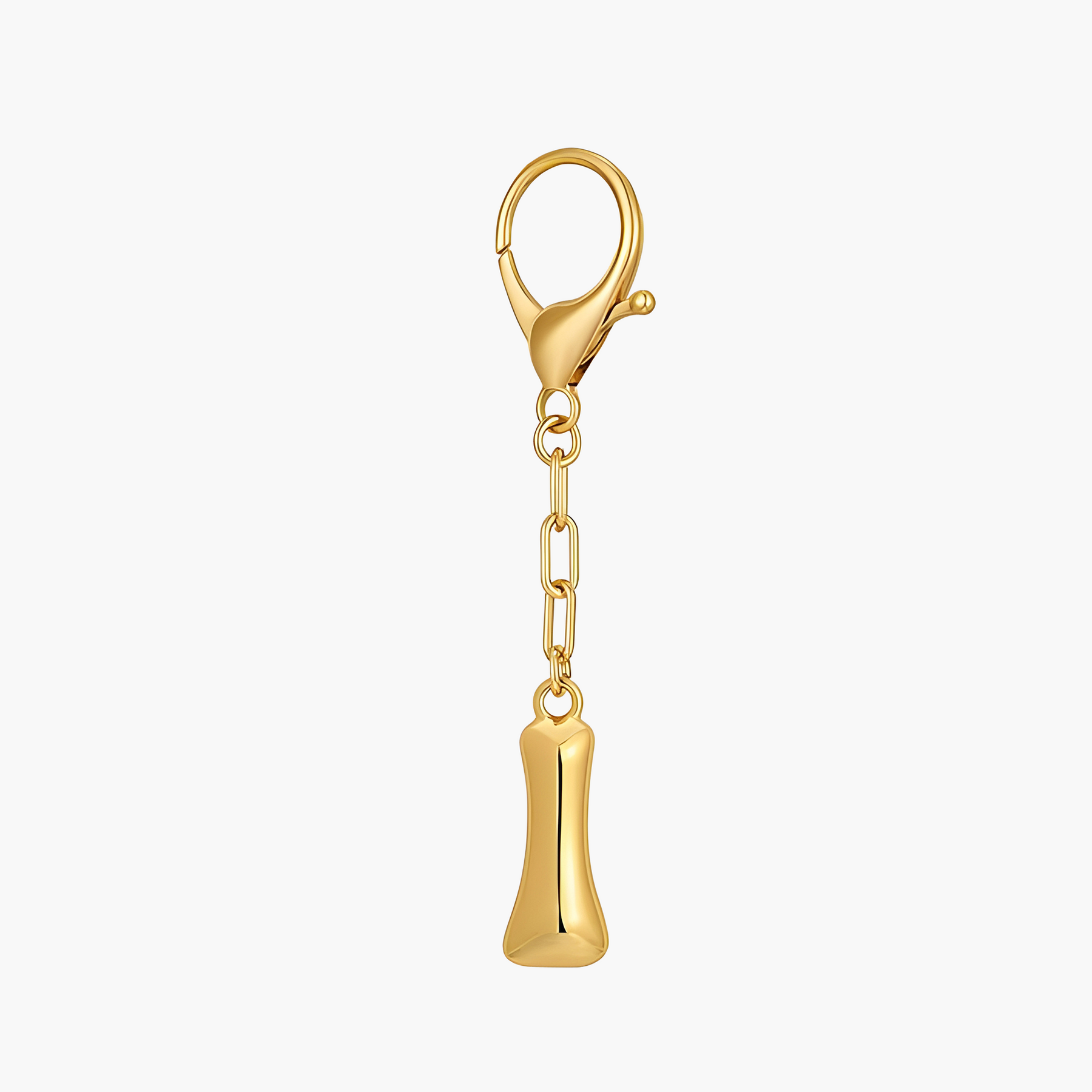 Bubbelletter Initiaal Sleutelhanger & Tasbedel