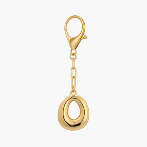 Bubbelletter Initiaal Sleutelhanger & Tasbedel