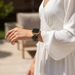 Smaragdmos Taxoiet Apple Watch-band