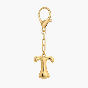 Bubbelletter Initiaal Sleutelhanger & Tasbedel