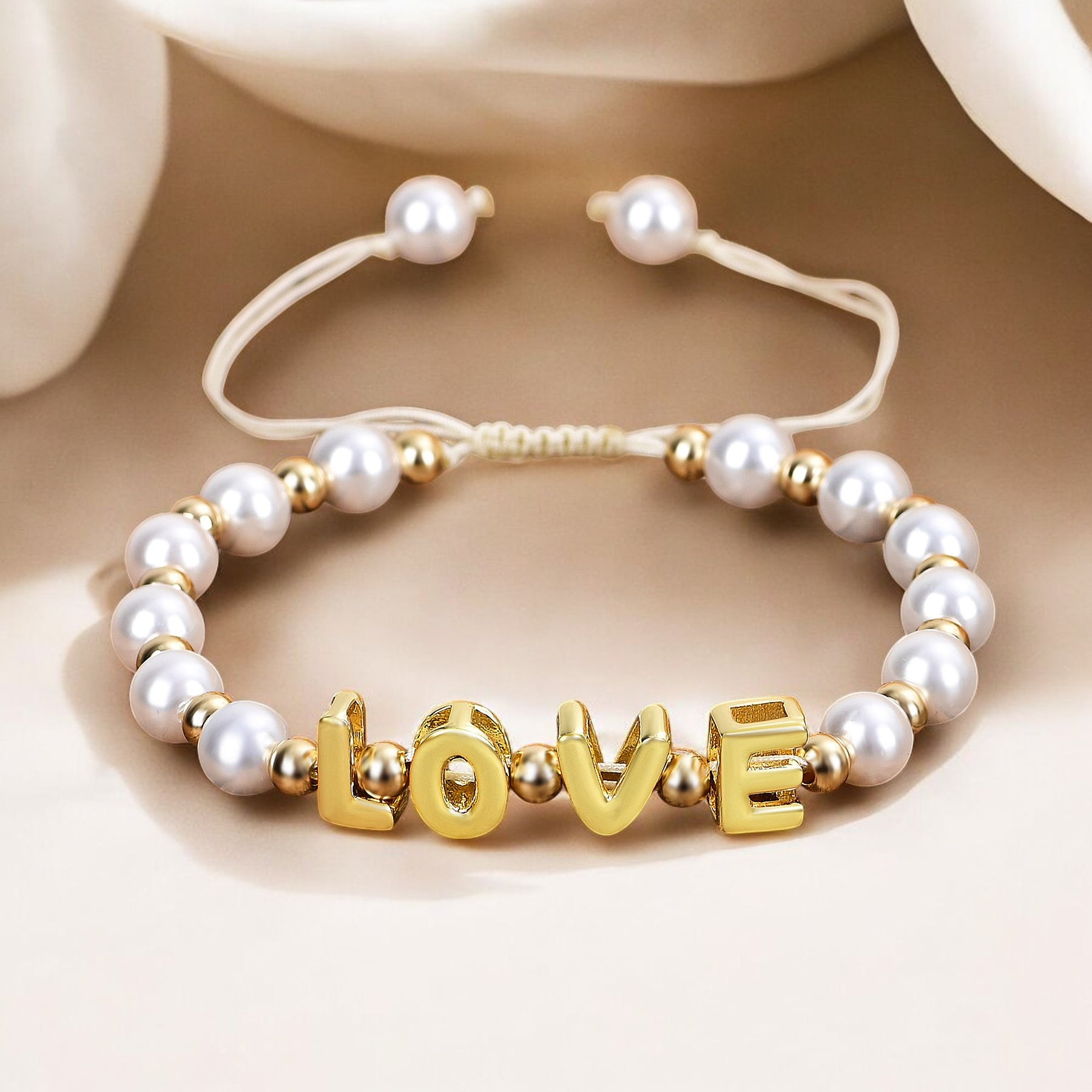Parel Radiance Liefde Armband