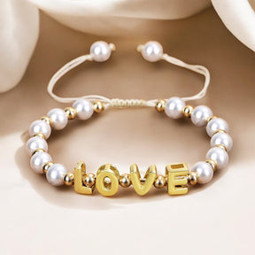 Parel Radiance Liefde Armband