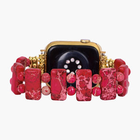 Hemelse Glans Stretch Apple Watch Bandje