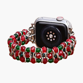 Christmas Charm Stretch Apple Watch Bandje