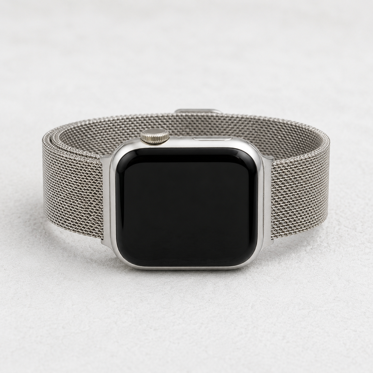 Platina stalen luxe Apple Watch bandje