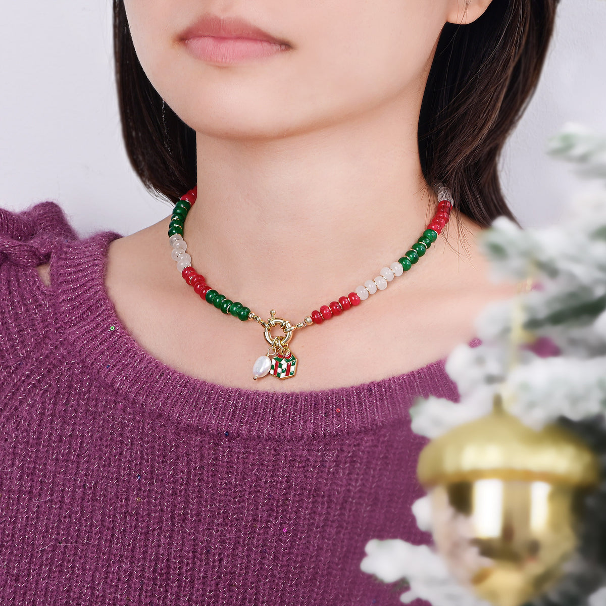 Winterbes Parelketting
