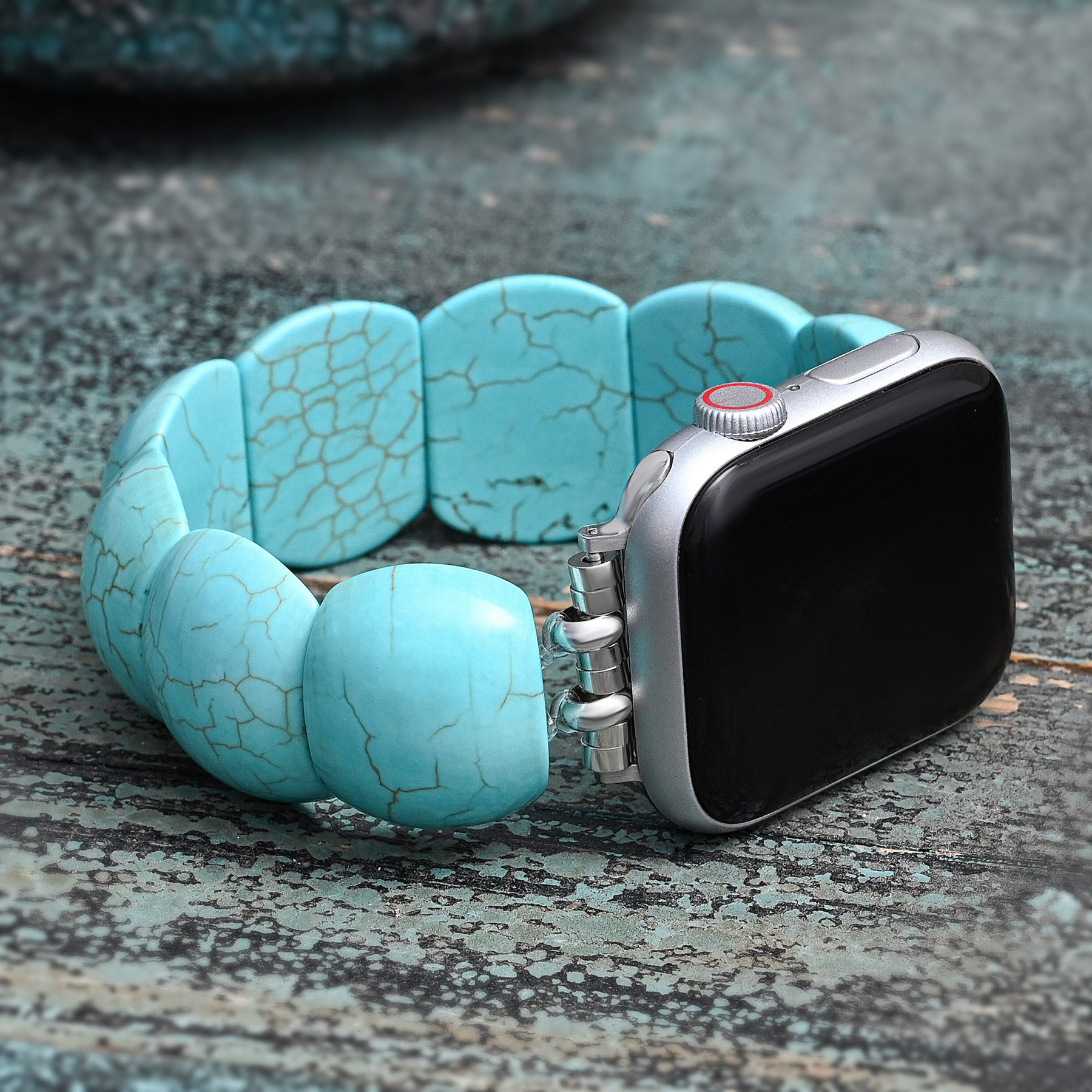 Rozenharmonie Stretch Apple Watch Bandje