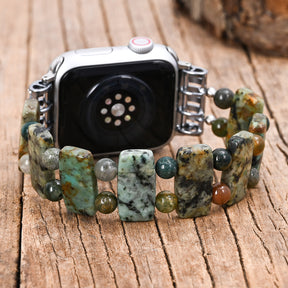 Ancient Forest Stretch Apple Watch Bandje