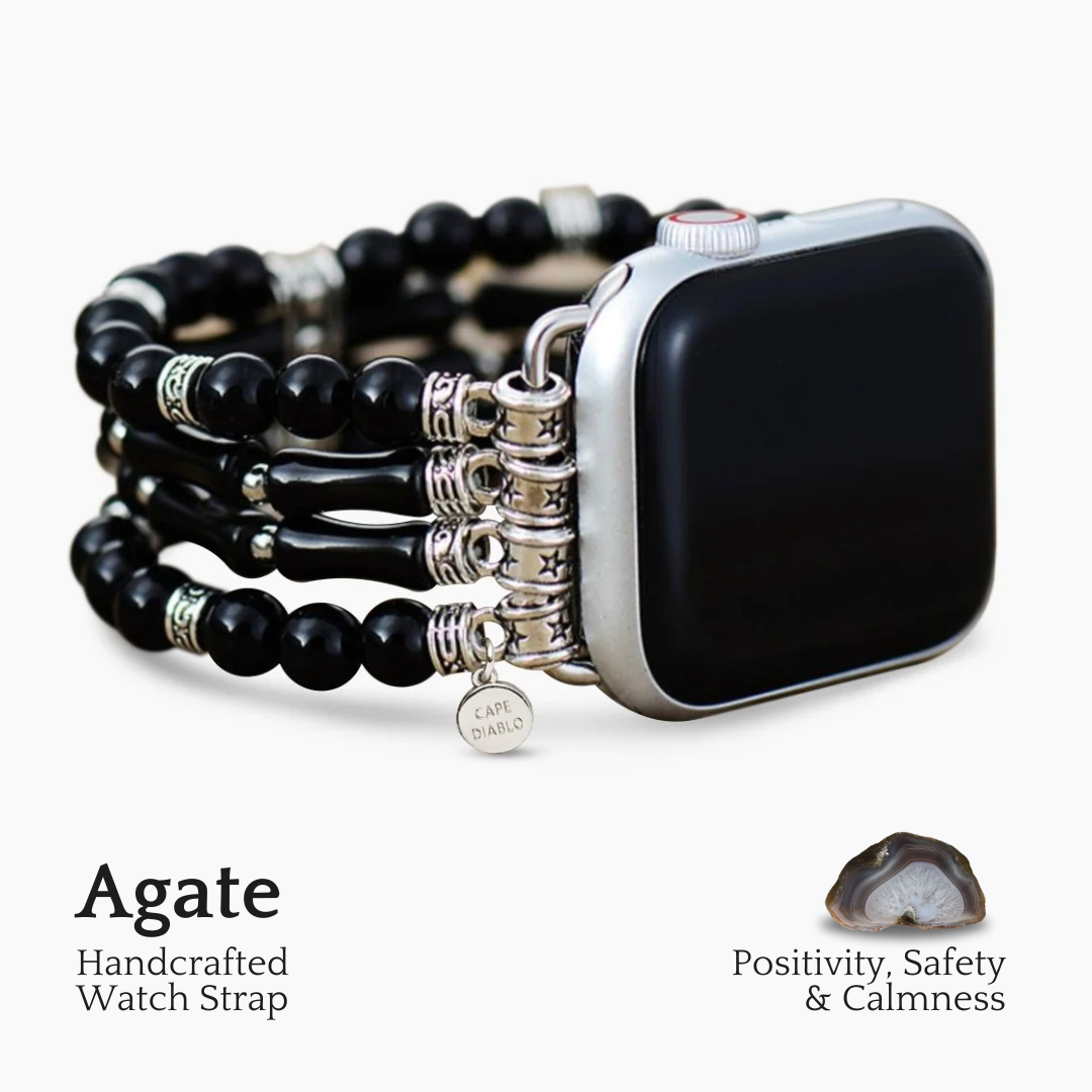 Moonlight Agate Stretch Apple Watch-band