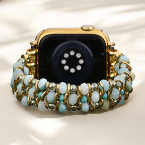 Amazoniet Droom Gevlochten Apple Watch Bandje