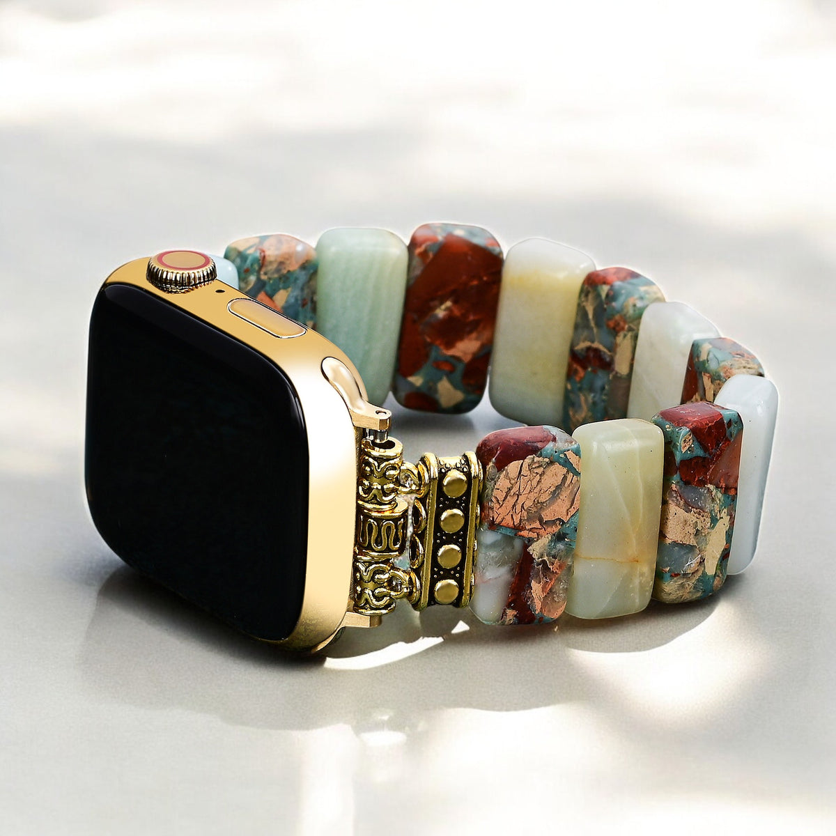 Aard Amazoniet Rekbare Apple Watch Band