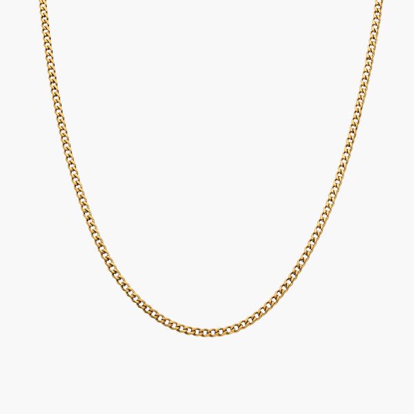 Cubaans Keten (Goud) 4mm