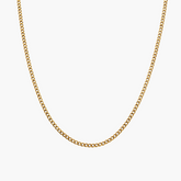 Cubaans Keten (Goud) 4mm