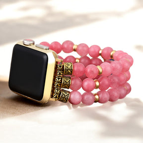 Cherry Blossom Stretch Apple Watch-band