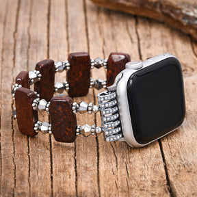 Rozenharmonie Stretch Apple Watch Bandje