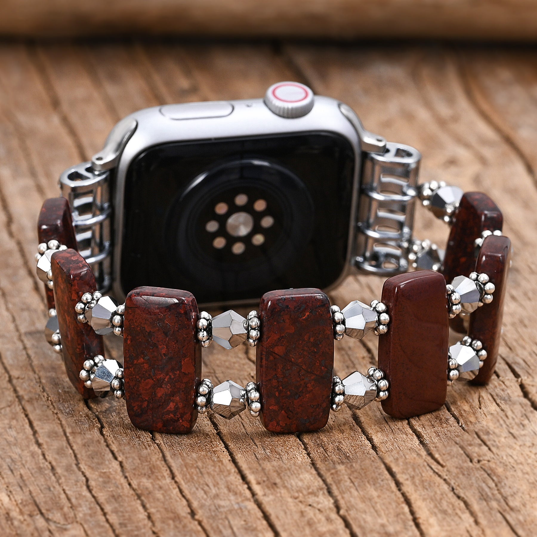 Rozenharmonie Stretch Apple Watch Bandje