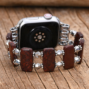 Rozenharmonie Stretch Apple Watch Bandje