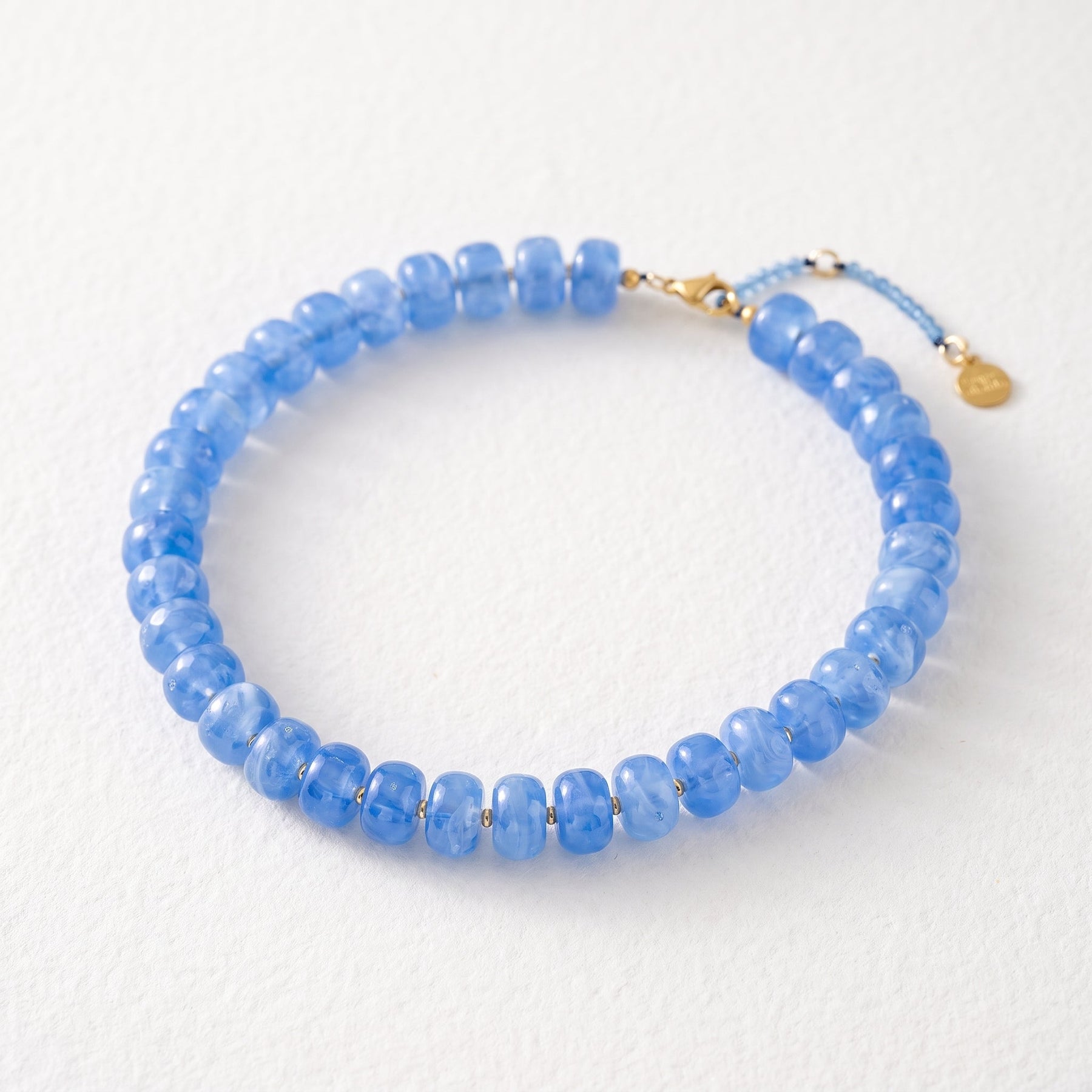 Stevige blauwe Horizon-ketting