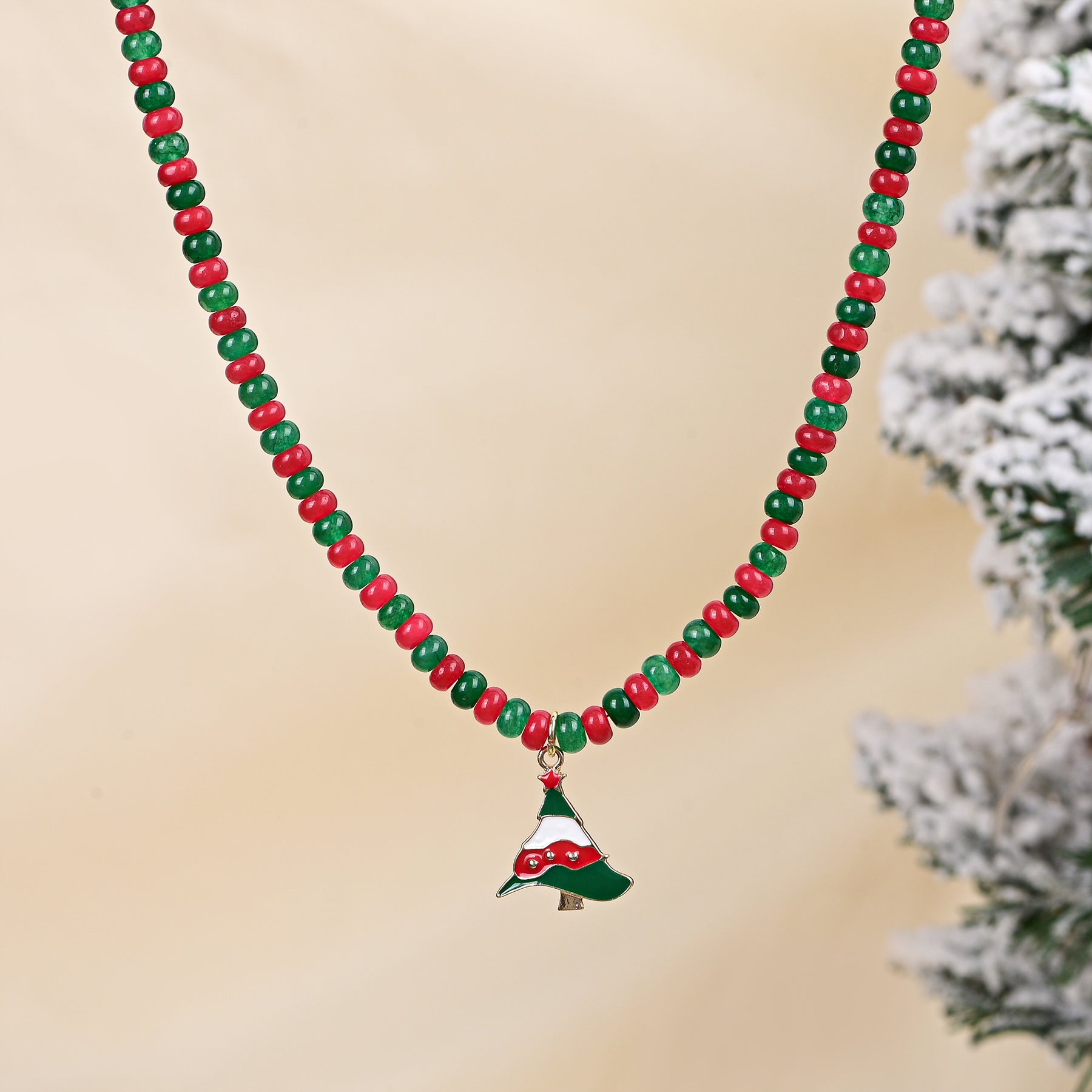 Kerstboom Gloed Ketting