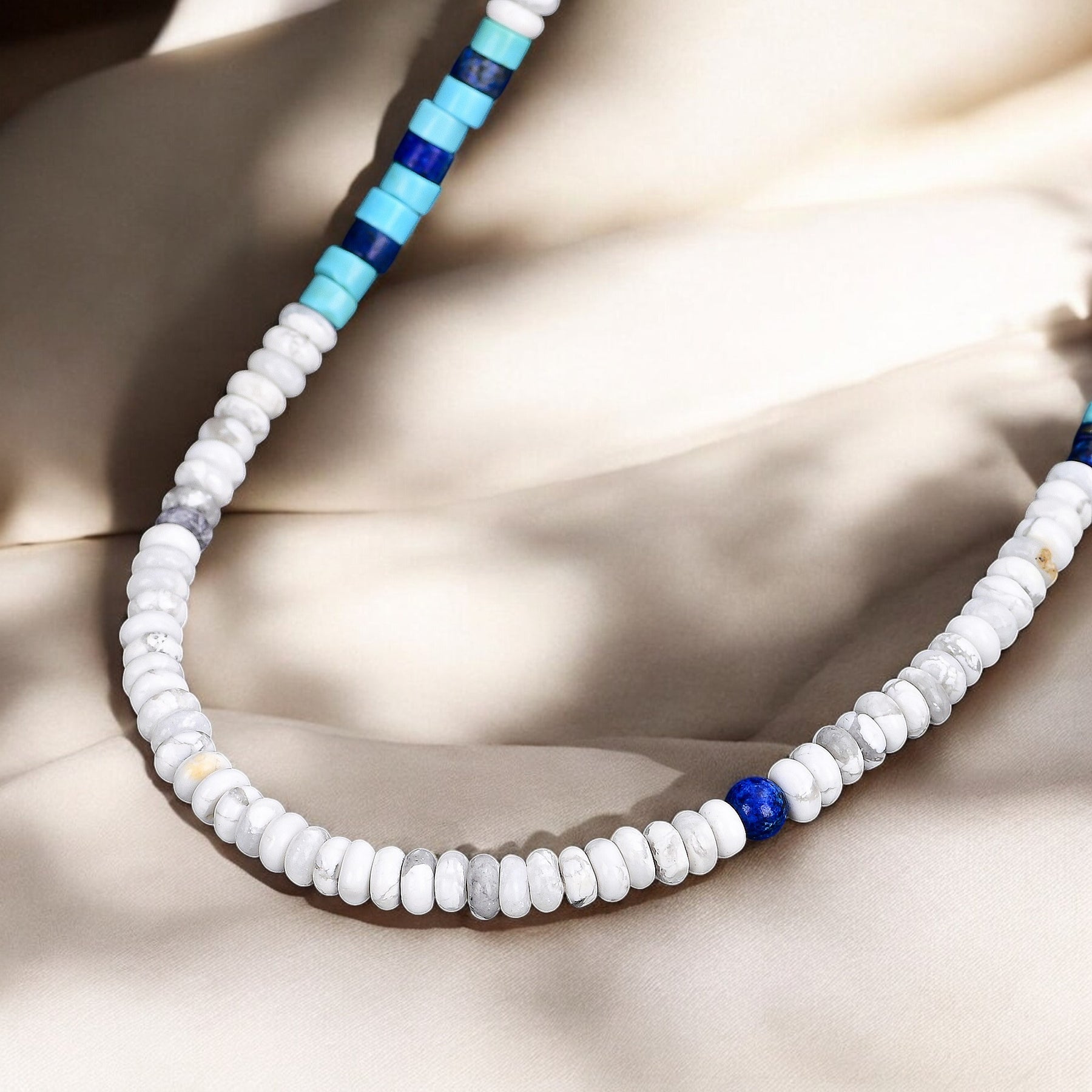 Heren Hematiet Oceaan Ketting