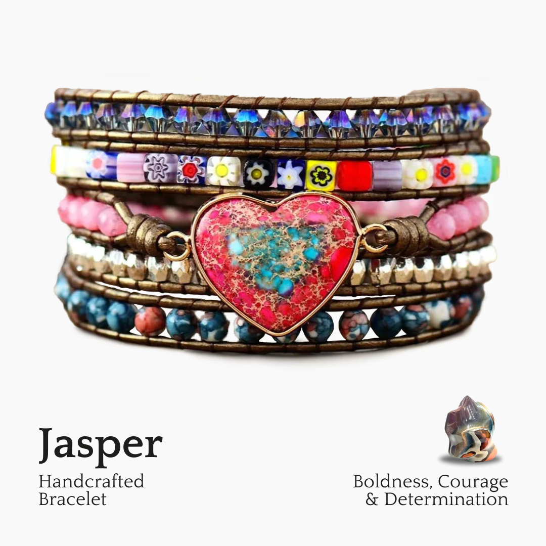 Love Warrior bescherming wikkelarmband