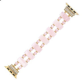 Rozenharmonie Stretch Apple Watch Bandje