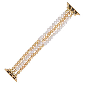 Pearl Radiance Stretch Apple Watch-band