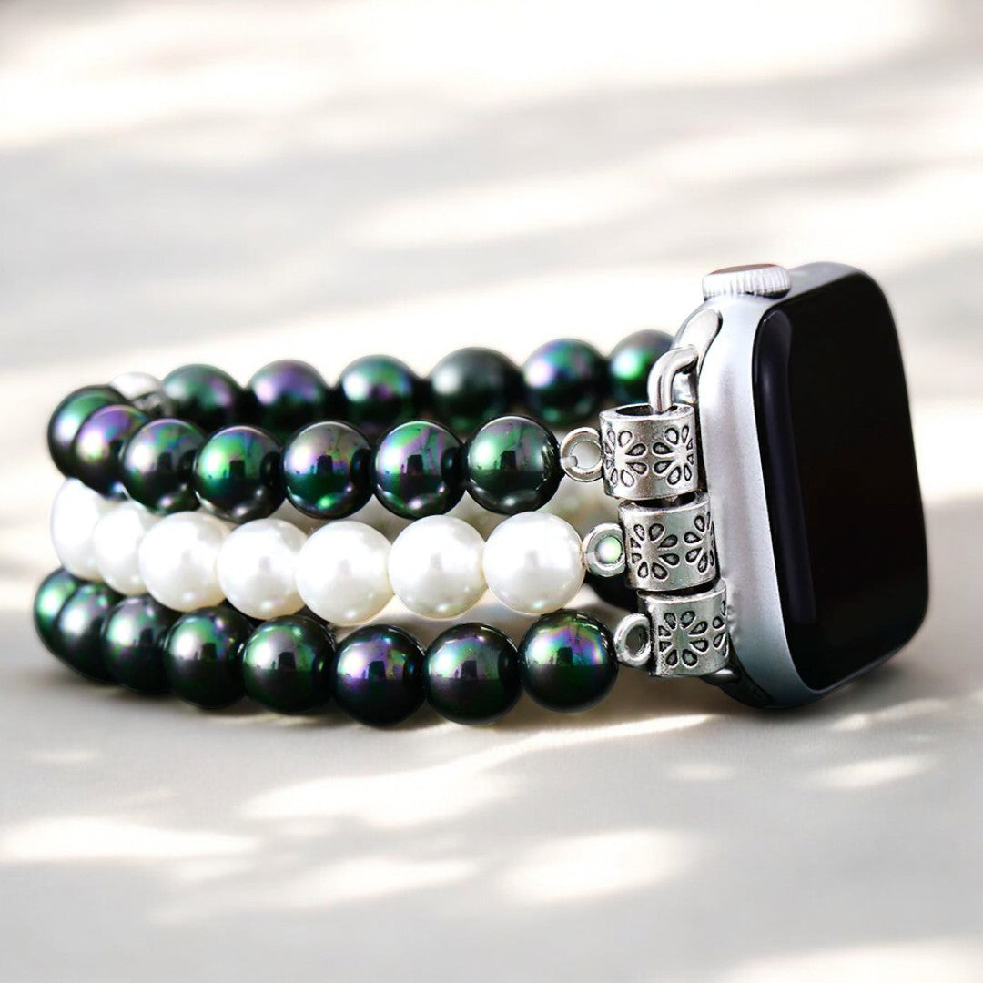 Galaxy Pearl Stretch Apple Watch-band