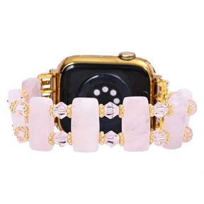 Rozenharmonie Stretch Apple Watch Bandje