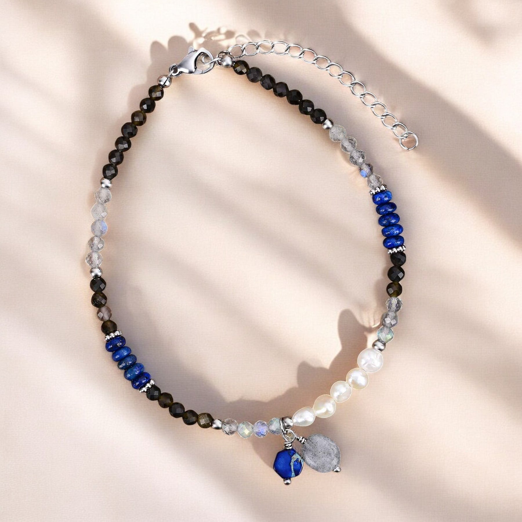 Mystieke Lapis Harmonie Enkelband