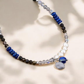 Mystieke Lapis Harmonie Enkelband