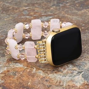 Rozenharmonie Stretch Apple Watch Bandje