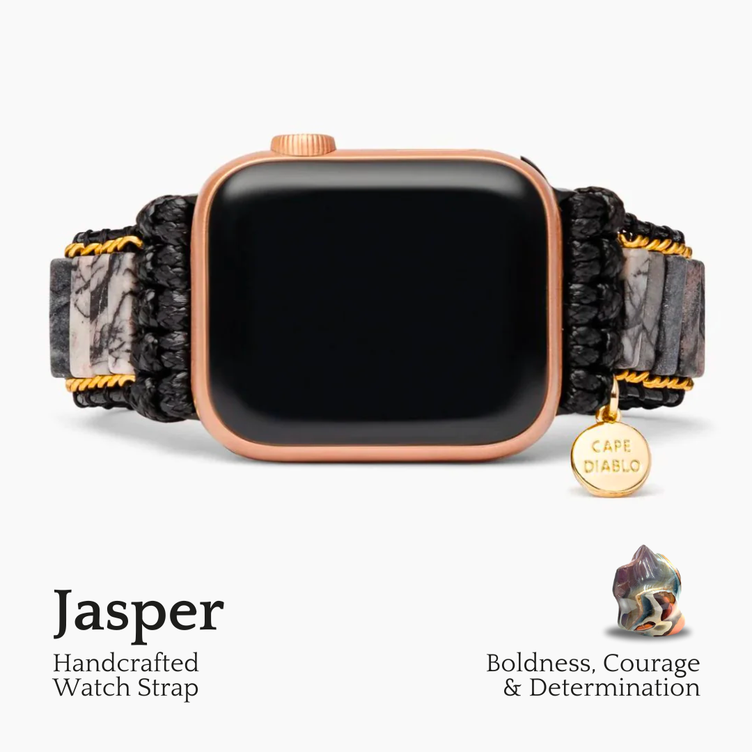 Weelderige Jasper Apple Watch -band