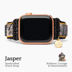 Weelderige Jasper Apple Watch-bandje