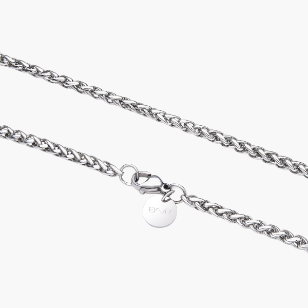 Tarwe Ketting (Zilver) 3mm