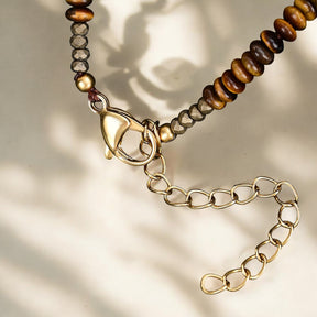 Heren Kobalt Aarde Armband