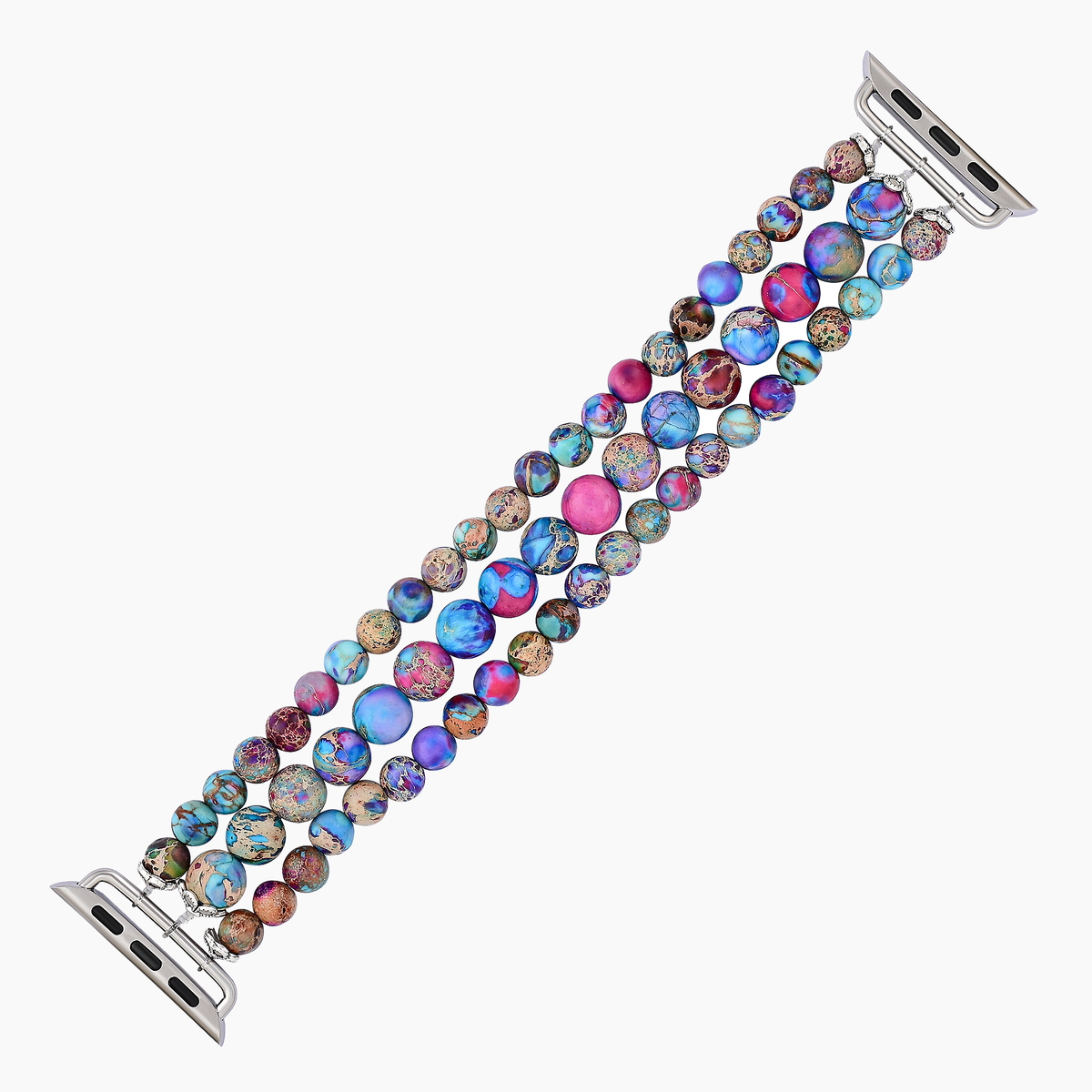 Wisteria Wonder Jasper rekbare horlogeband