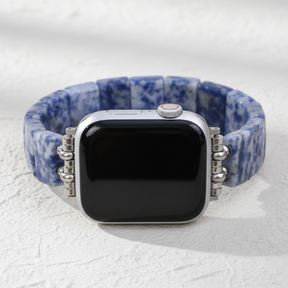 Blauwe Horizon Sodaliet Rekbare Apple Watch Band