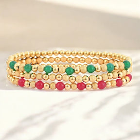 Feestelijke Kerst Elegantie Armband Set
