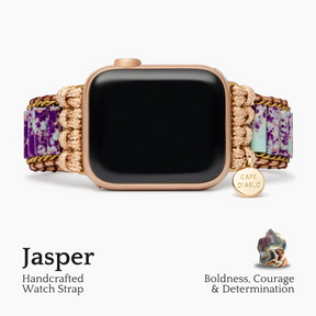 Amity Imperial Jasper Apple horlogebandje