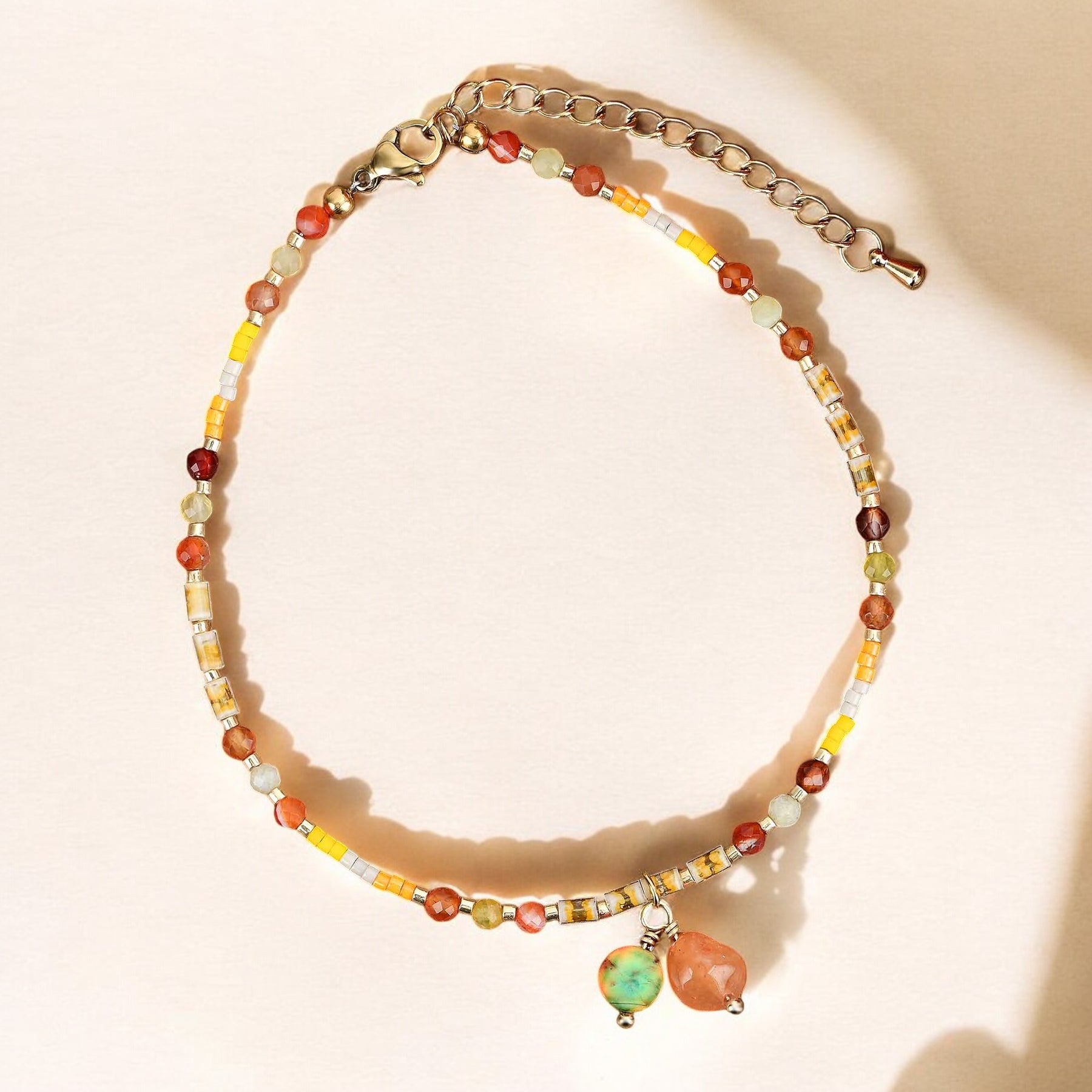 Sunfire Glow Agaat Enkelband