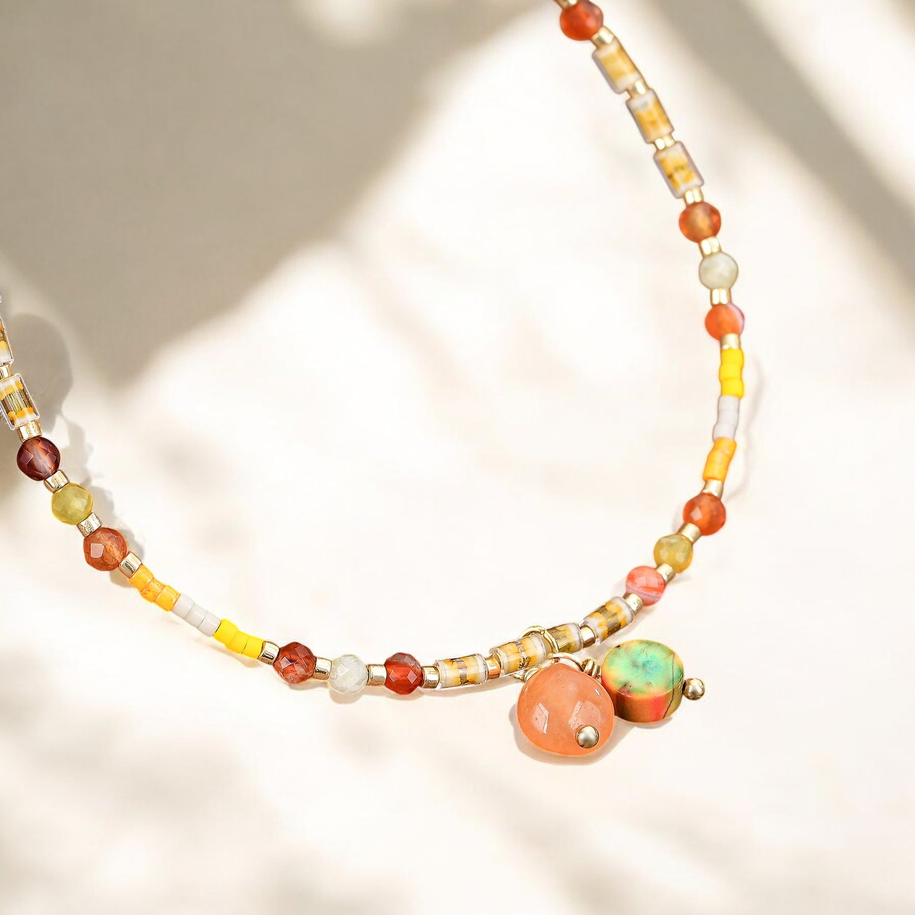 Sunfire Glow Agaat Enkelband