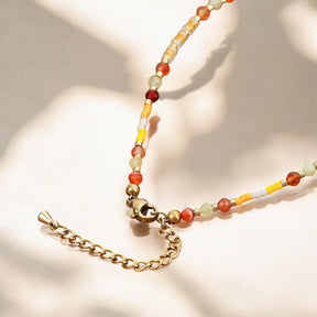 Sunfire Glow Agaat Enkelband