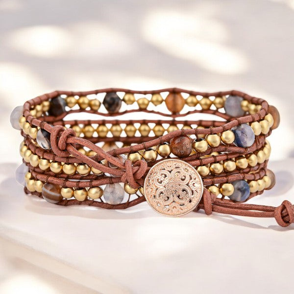 Terra Glow Wrap Armband