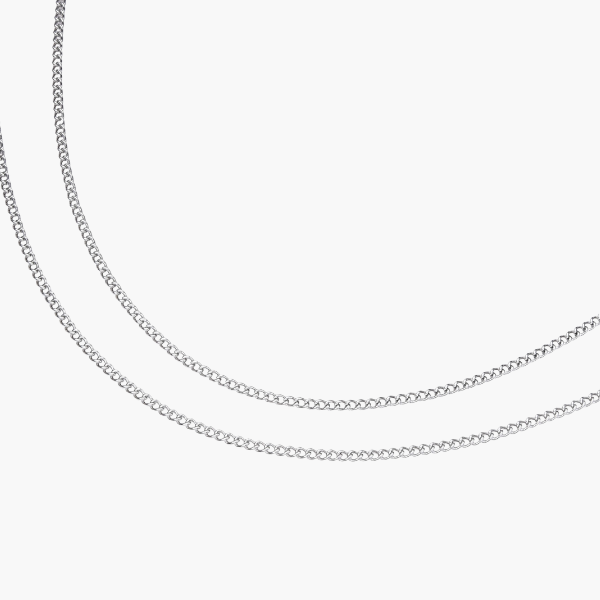 Connell ketting (zilver) 2mm