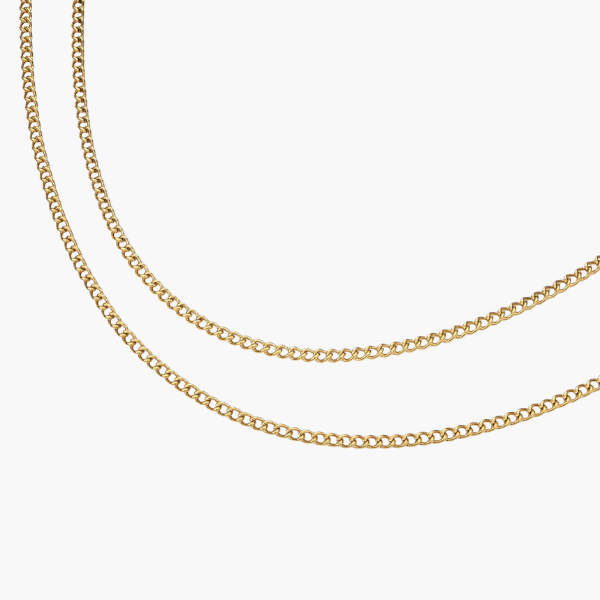 Connell ketting (goud) 2mm