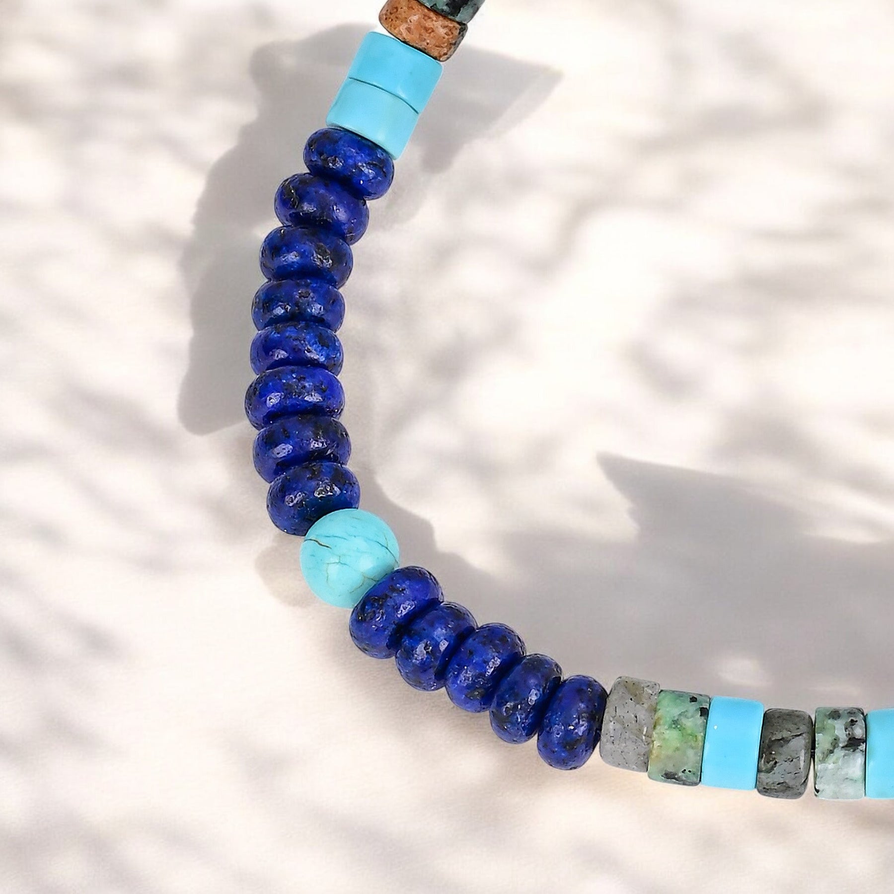 Heren Deep Blue Horizon Armband
